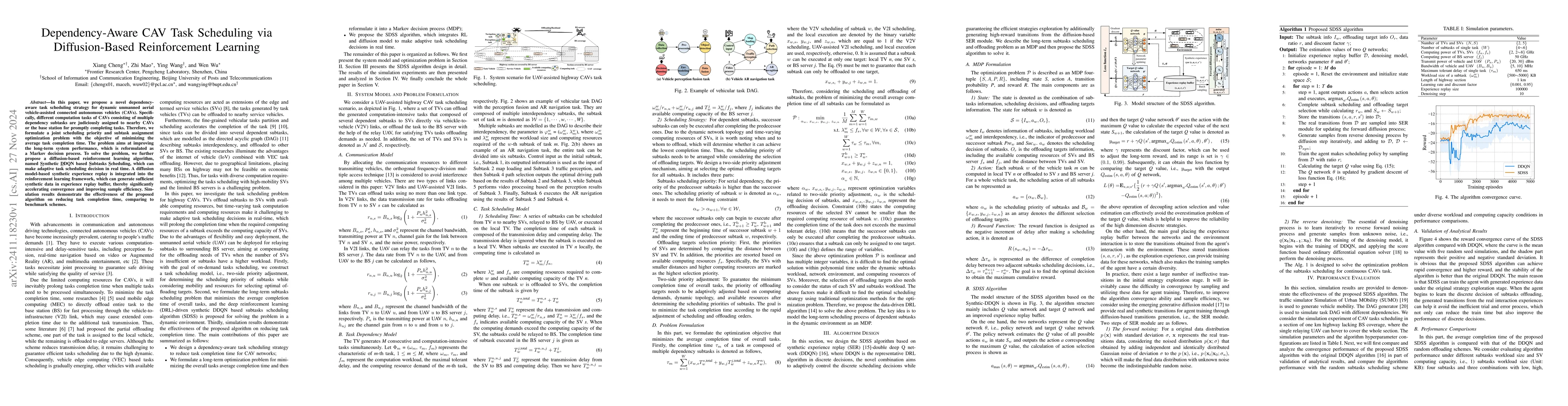 Thumbnail for Dependency-Aware CAV Task Scheduling via Diffusion-Based Reinforcement
  Learning