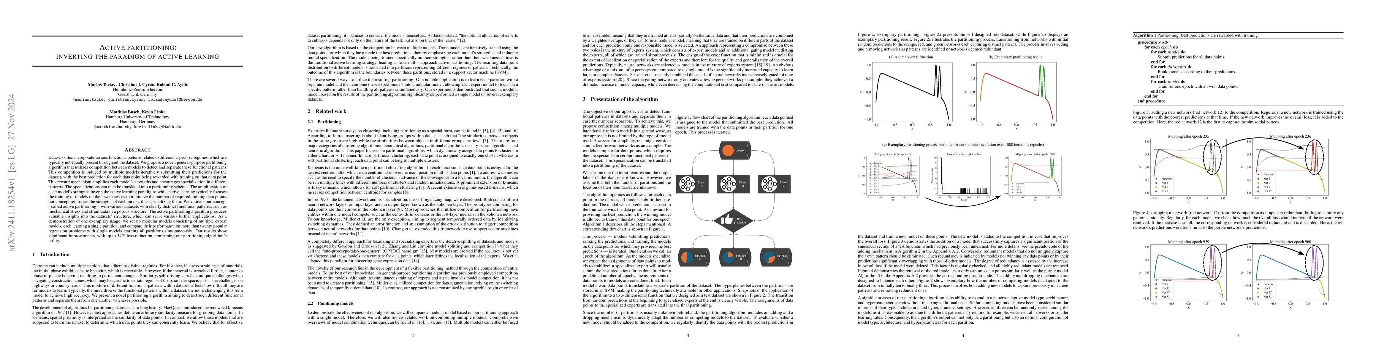 Thumbnail for Active partitioning: inverting the paradigm of active learning