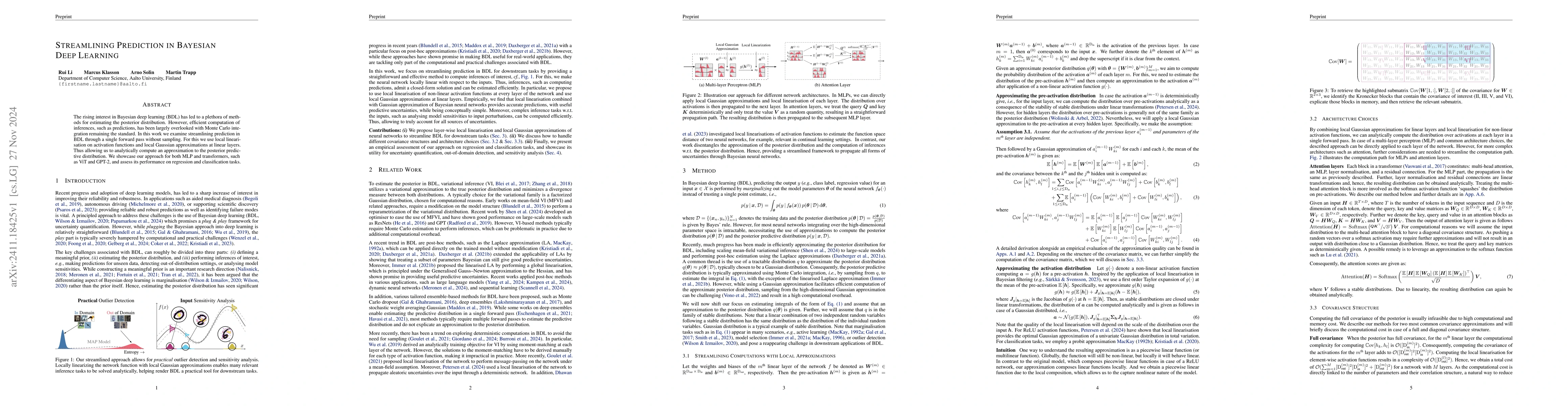 Thumbnail for Streamlining Prediction in Bayesian Deep Learning