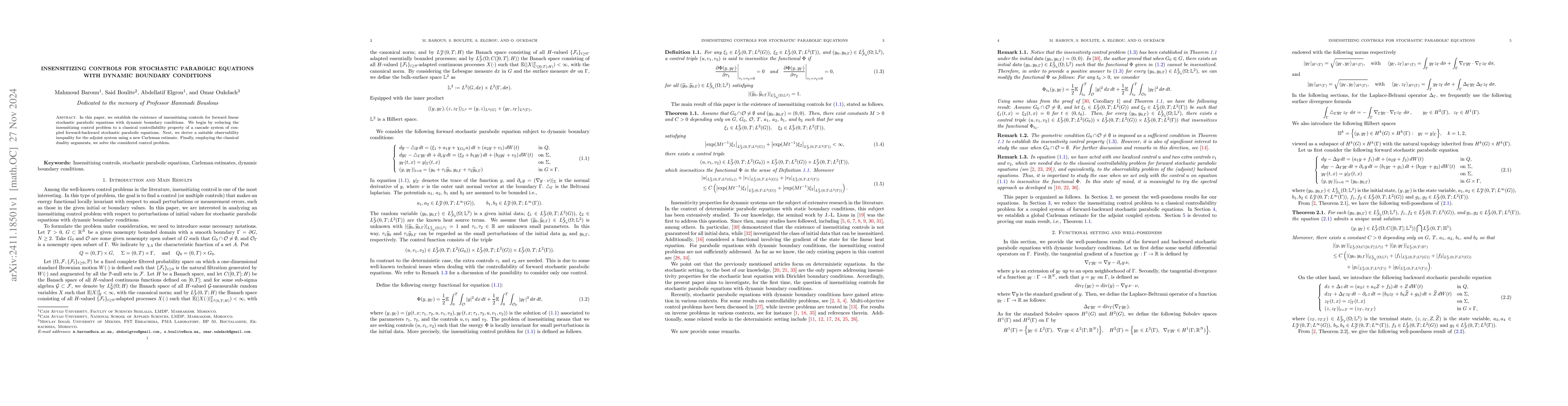 Thumbnail for Insensitizing controls for stochastic parabolic equations with dynamic
  boundary conditions