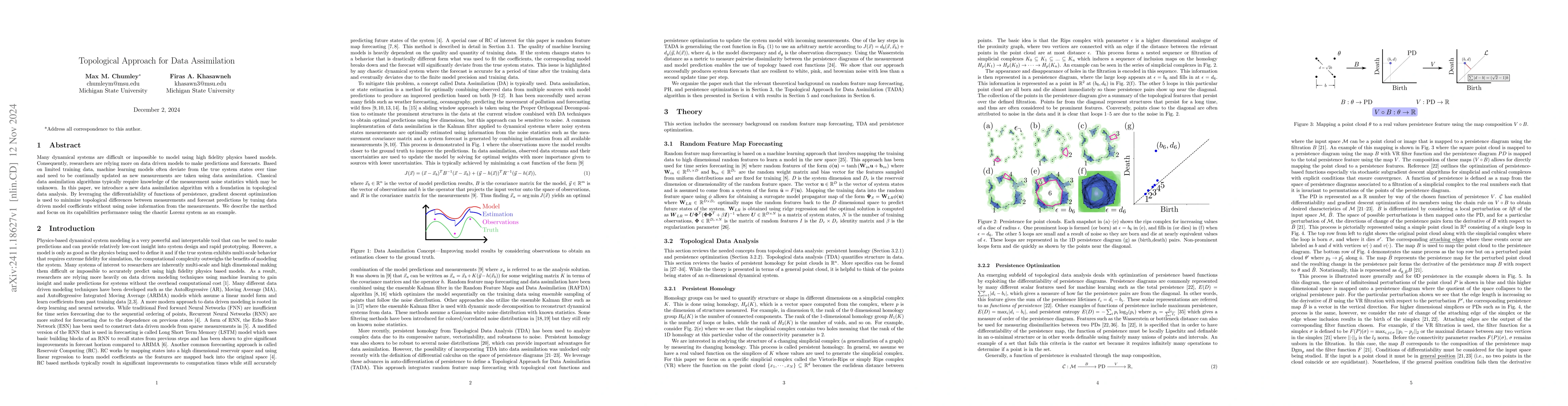 Thumbnail for Topological Approach for Data Assimilation