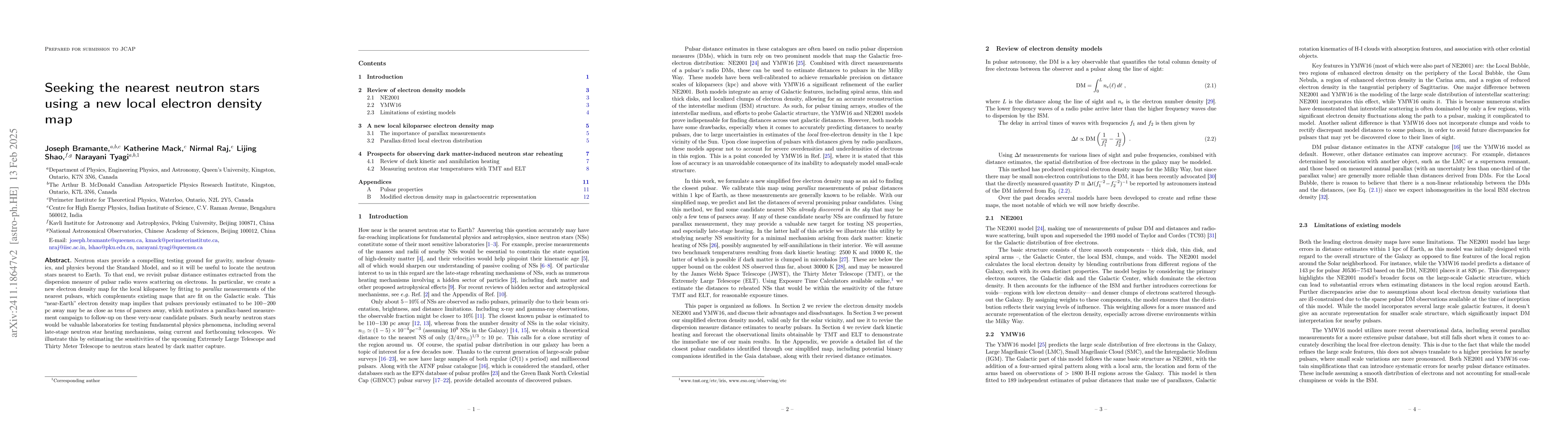 Thumbnail for Seeking the nearest neutron stars using a new local electron density map