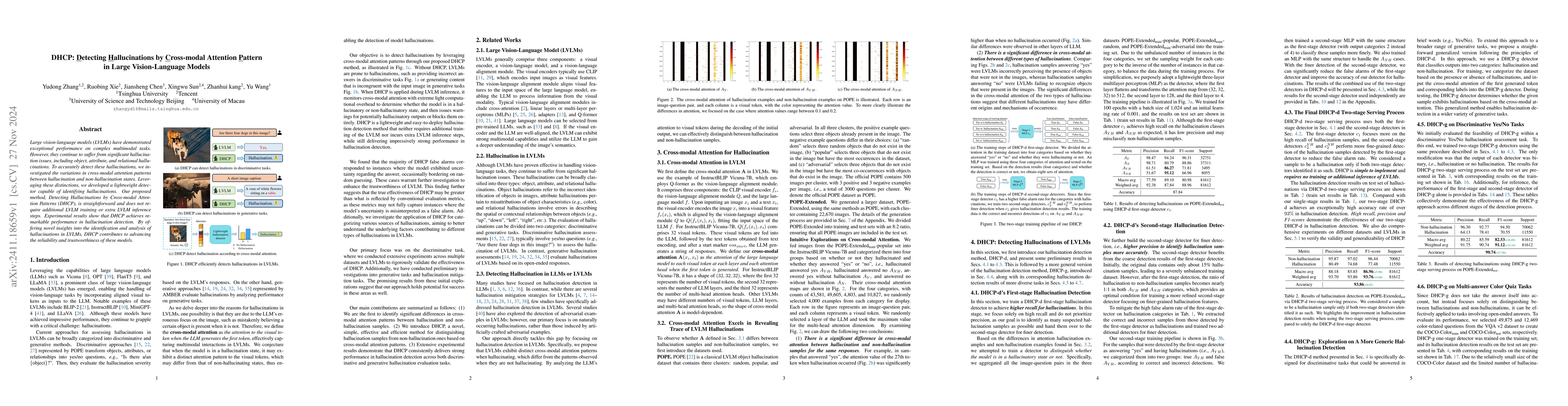 Thumbnail for DHCP: Detecting Hallucinations by Cross-modal Attention Pattern in Large
  Vision-Language Models