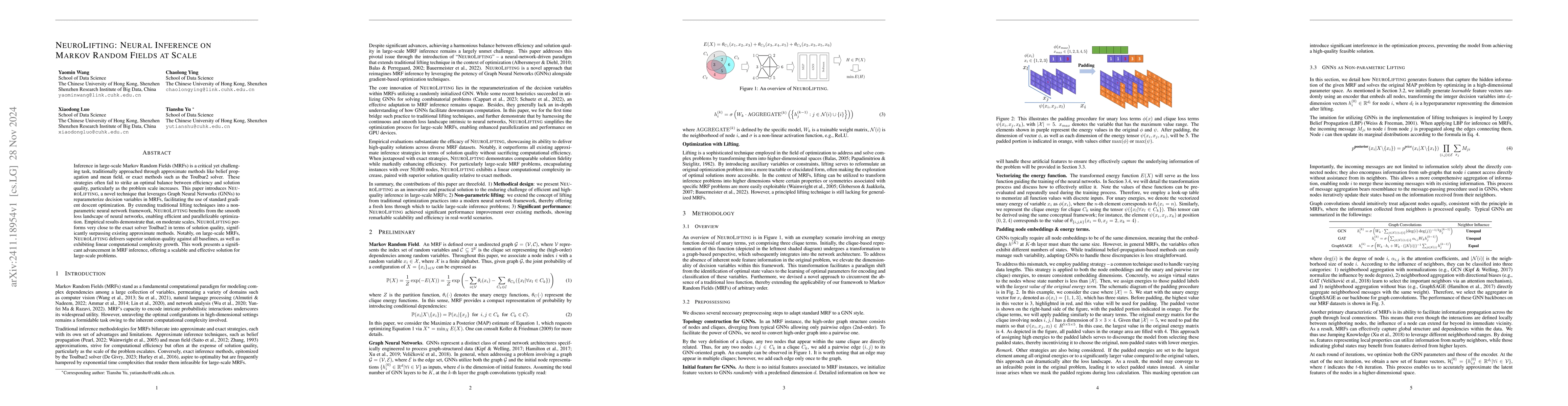 Thumbnail for NeuroLifting: Neural Inference on Markov Random Fields at Scale