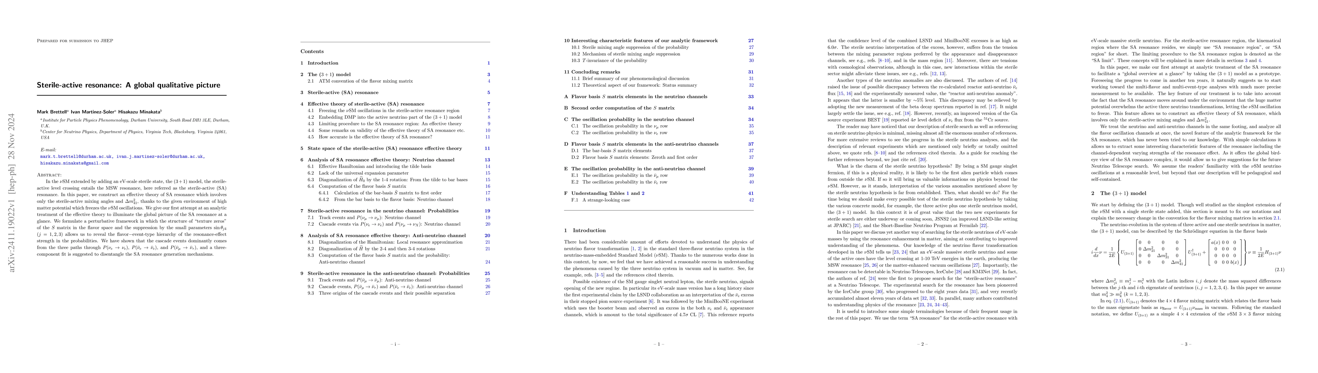 Thumbnail for Sterile-active resonance: A global qualitative picture