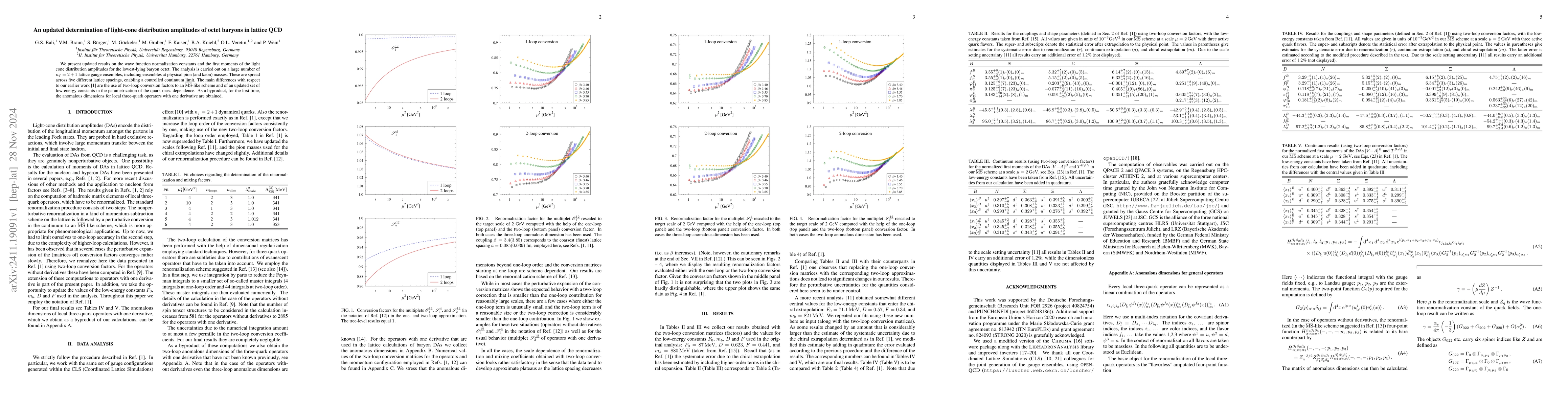 Thumbnail for An updated determination of light-cone distribution amplitudes of octet
  baryons in lattice QCD