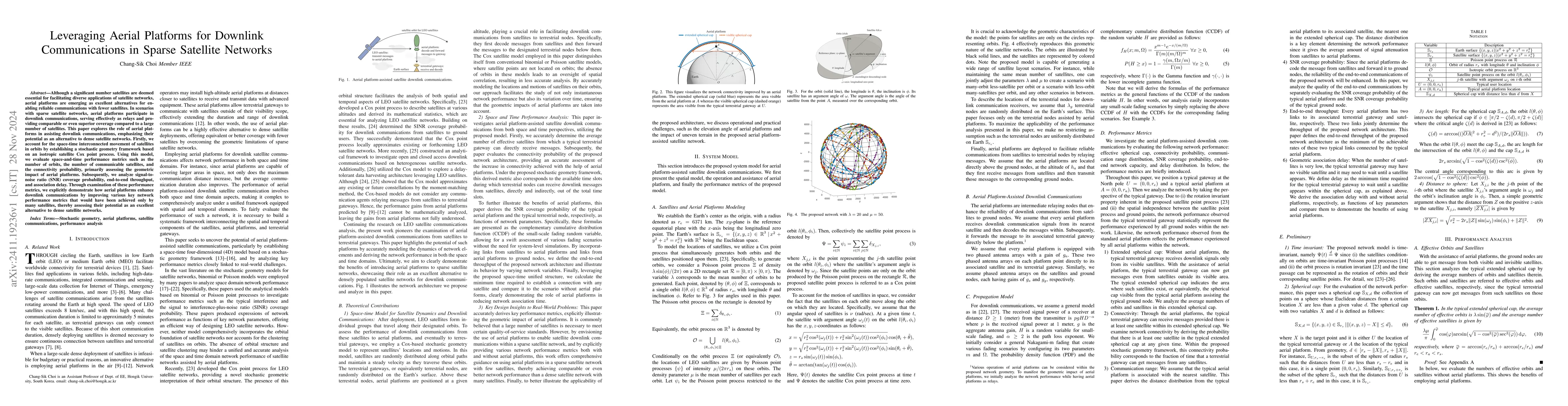 Thumbnail for Leveraging Aerial Platforms for Downlink Communications in Sparse
  Satellite Networks