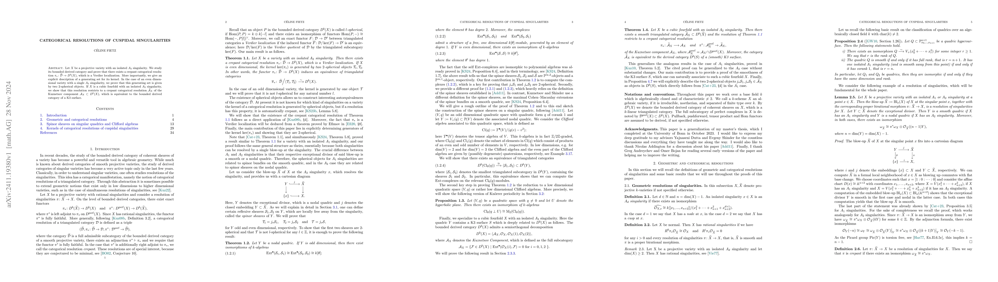 Thumbnail for Categorical resolutions of cuspidal singularities
