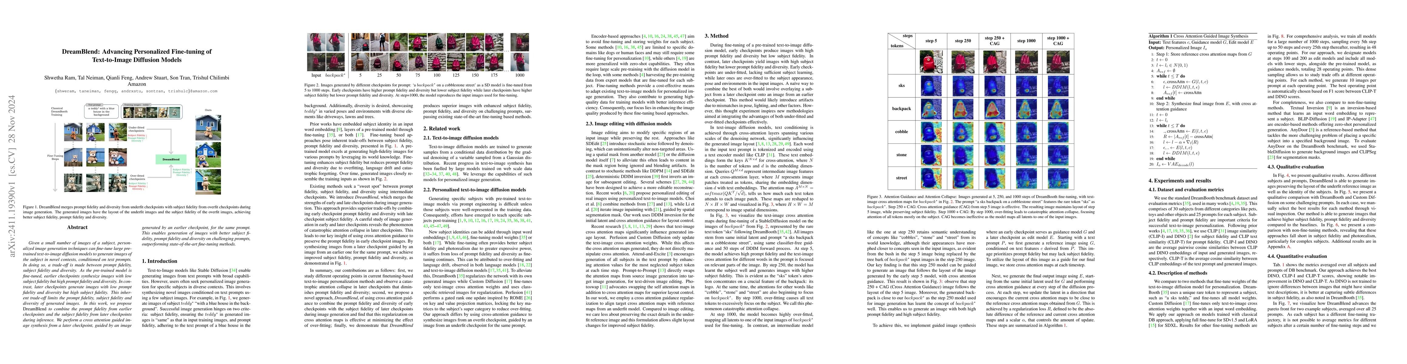 Thumbnail for DreamBlend: Advancing Personalized Fine-tuning of Text-to-Image
  Diffusion Models