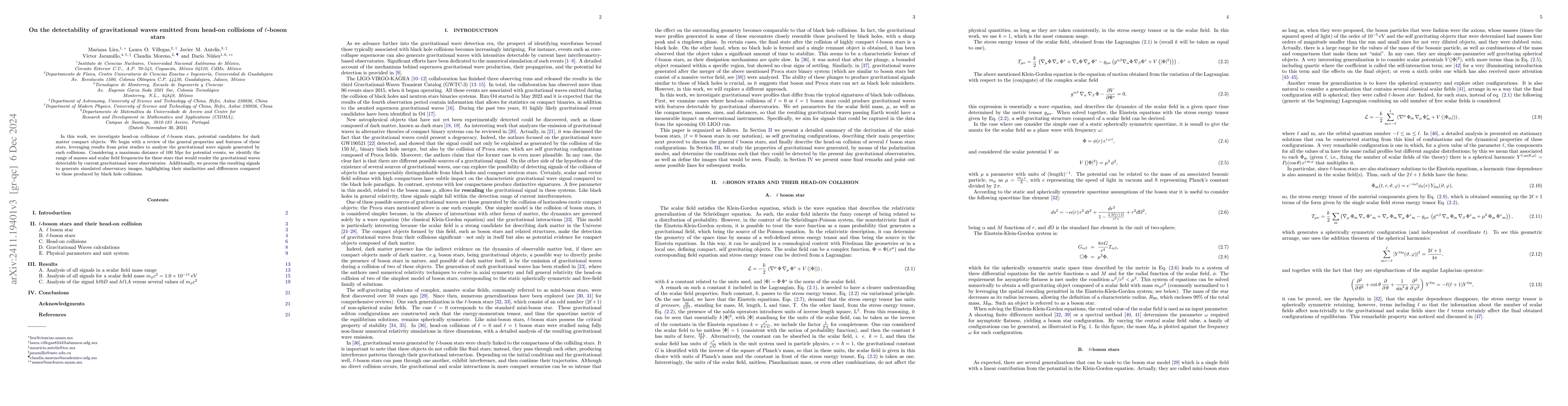 Thumbnail for On the detectability of gravitational waves emitted from head-on
  collisions of $\ell$-boson stars