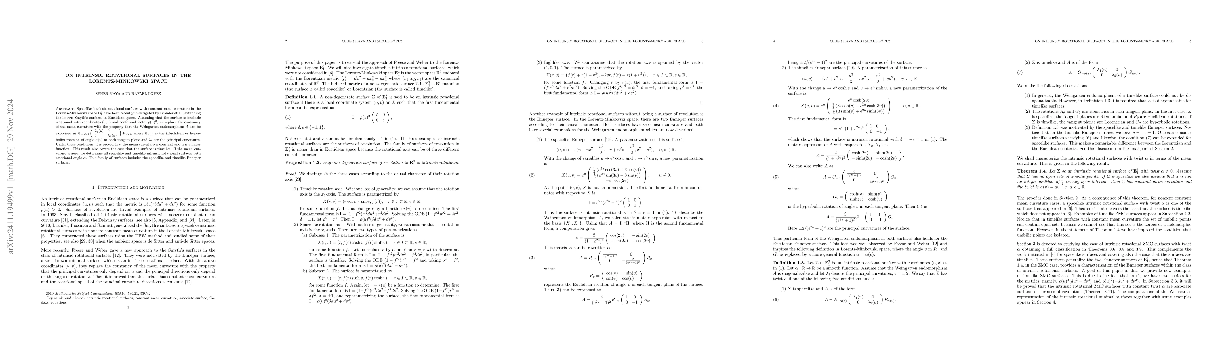Thumbnail for On intrinsic rotational surfaces in the Lorentz-Minkowski space