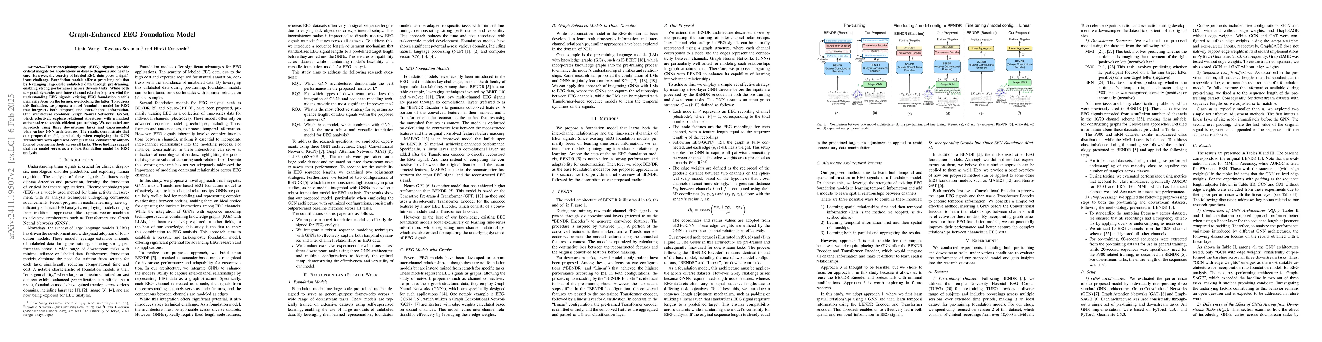 Thumbnail for Graph-Enhanced EEG Foundation Model