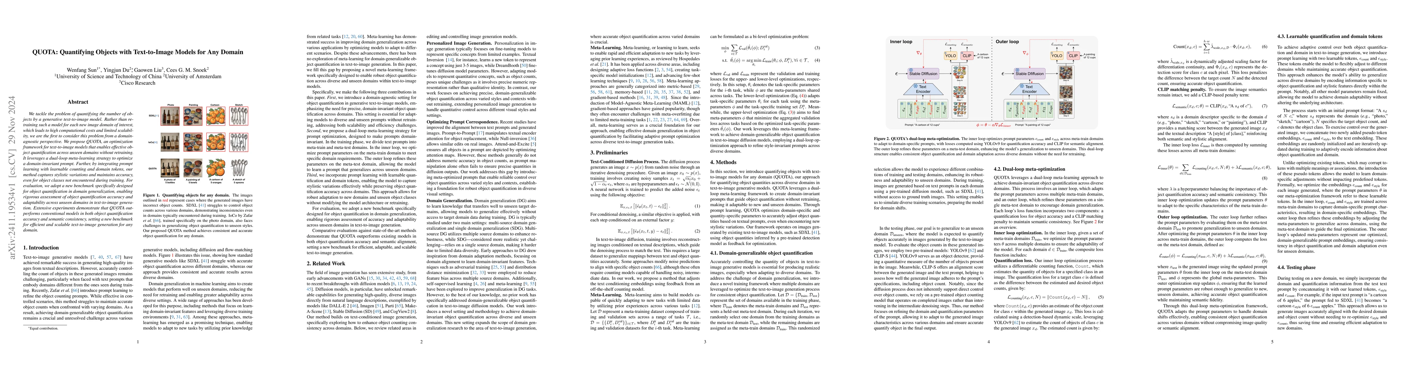 Thumbnail for QUOTA: Quantifying Objects with Text-to-Image Models for Any Domain