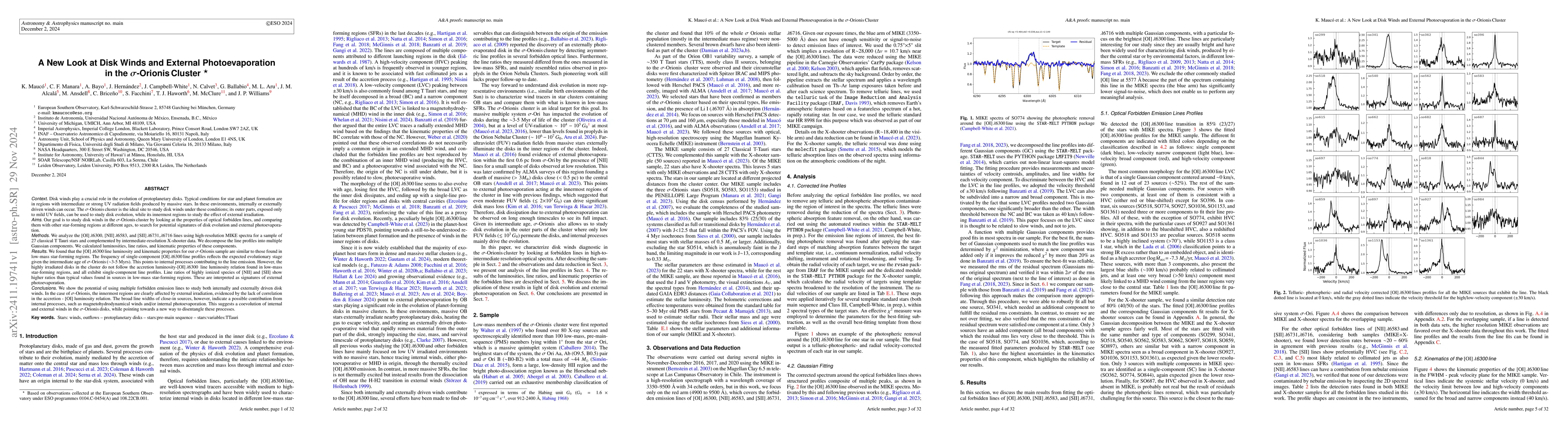 Thumbnail for A New Look at Disk Winds and External Photoevaporation in the
  $σ$-Orionis Cluster