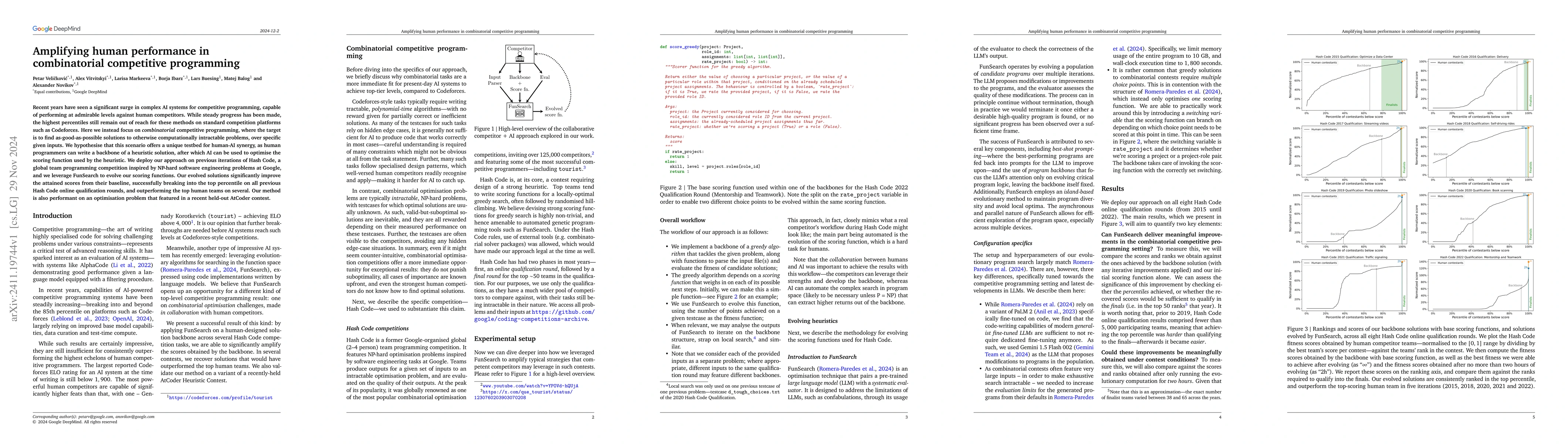 Thumbnail for Amplifying human performance in combinatorial competitive programming