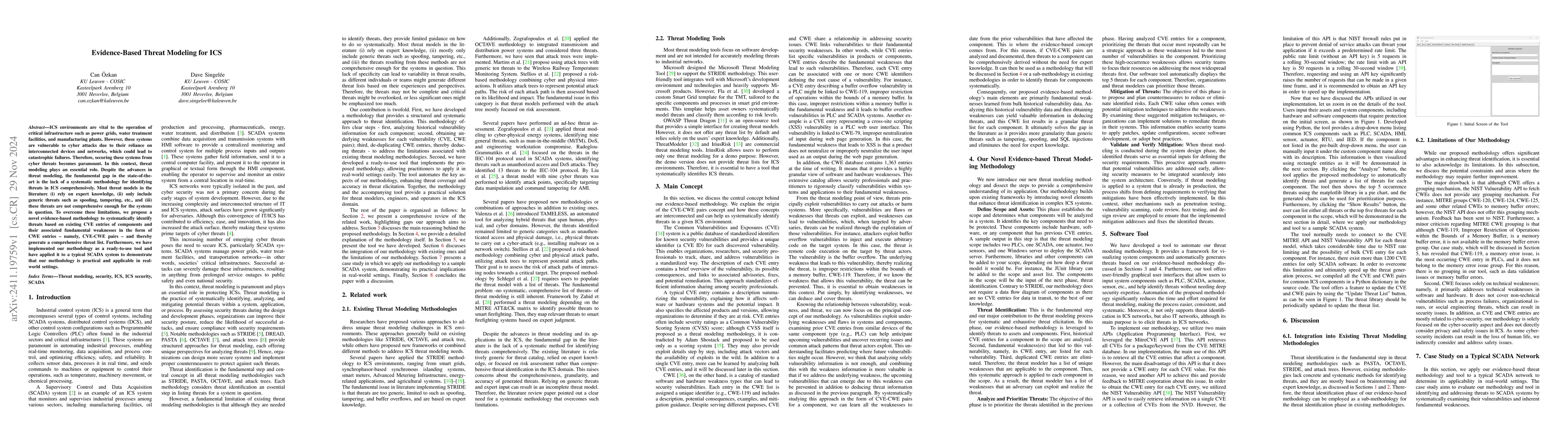 Thumbnail for Evidence-Based Threat Modeling for ICS