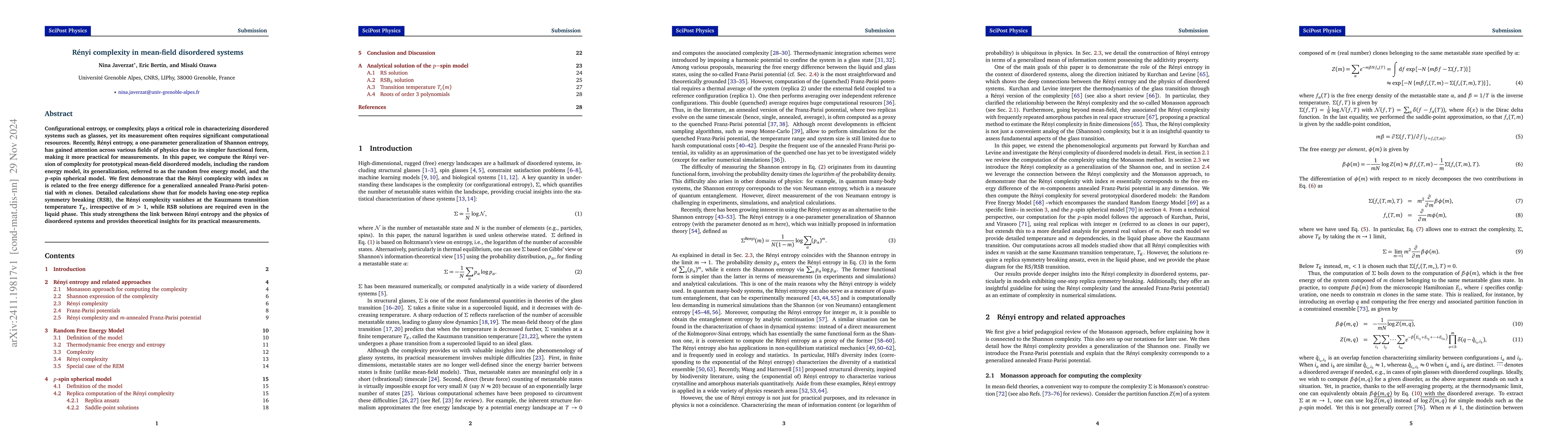 Thumbnail for Rényi complexity in mean-field disordered systems