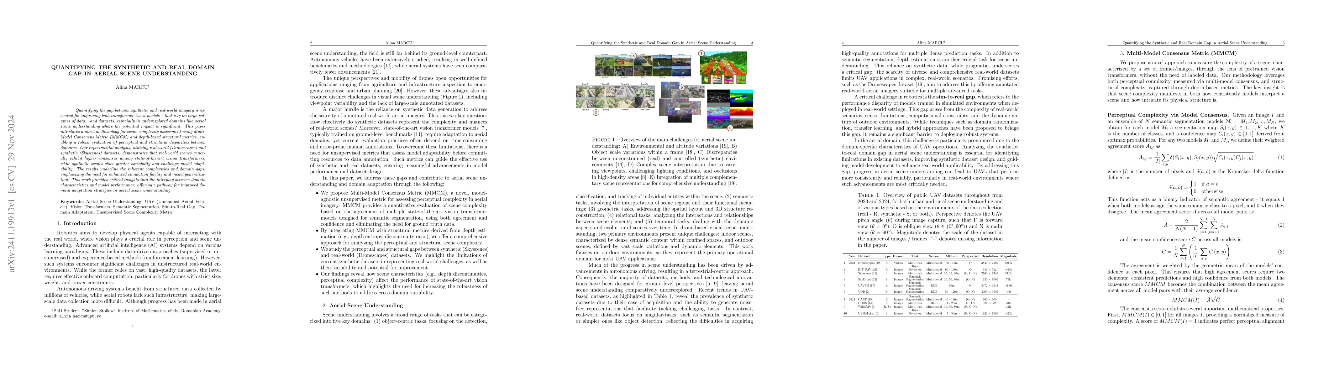 Thumbnail for Quantifying the synthetic and real domain gap in aerial scene
  understanding