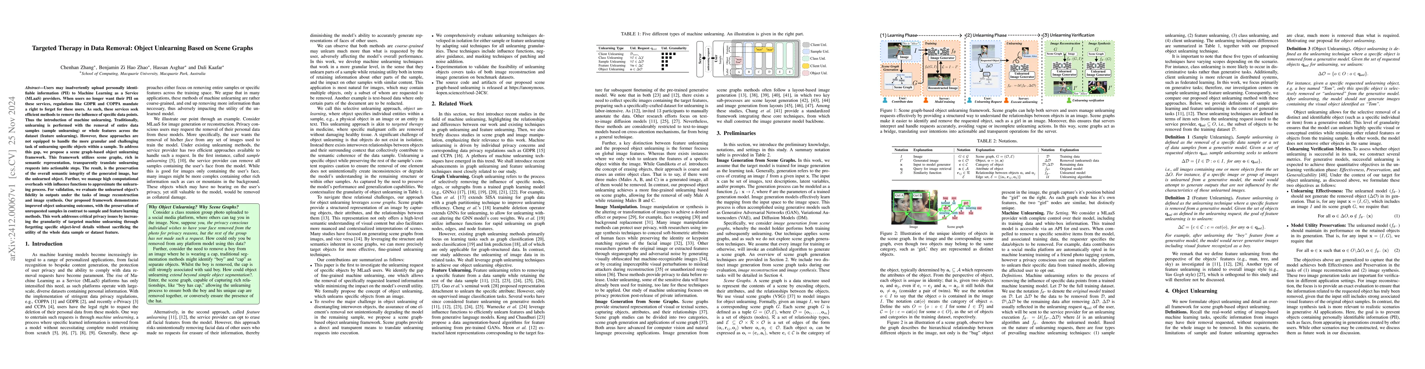 Thumbnail for Targeted Therapy in Data Removal: Object Unlearning Based on Scene
  Graphs