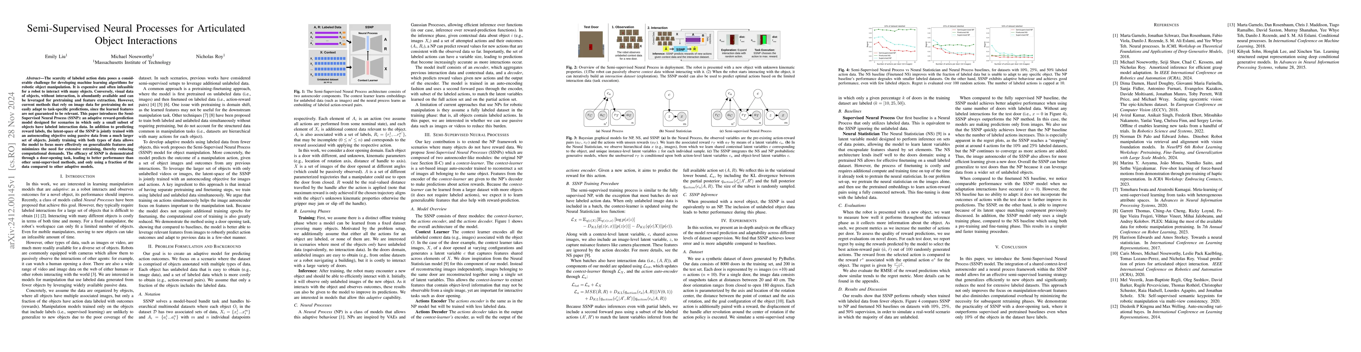 Thumbnail for Semi-Supervised Neural Processes for Articulated Object Interactions