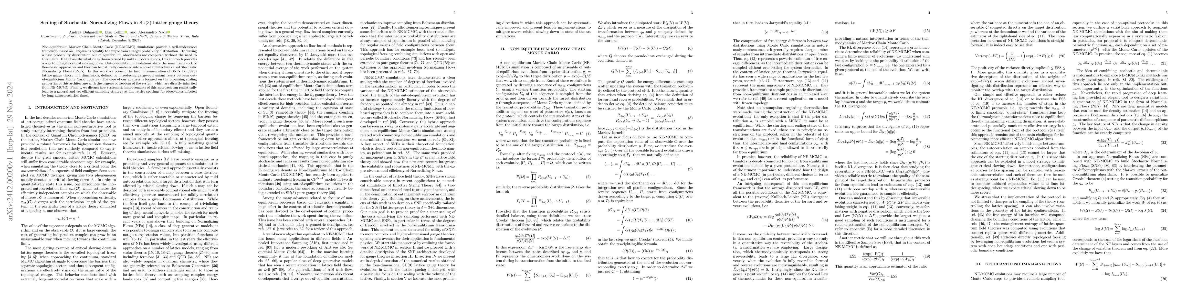 Thumbnail for Scaling of Stochastic Normalizing Flows in $\mathrm{SU}(3)$ lattice
  gauge theory