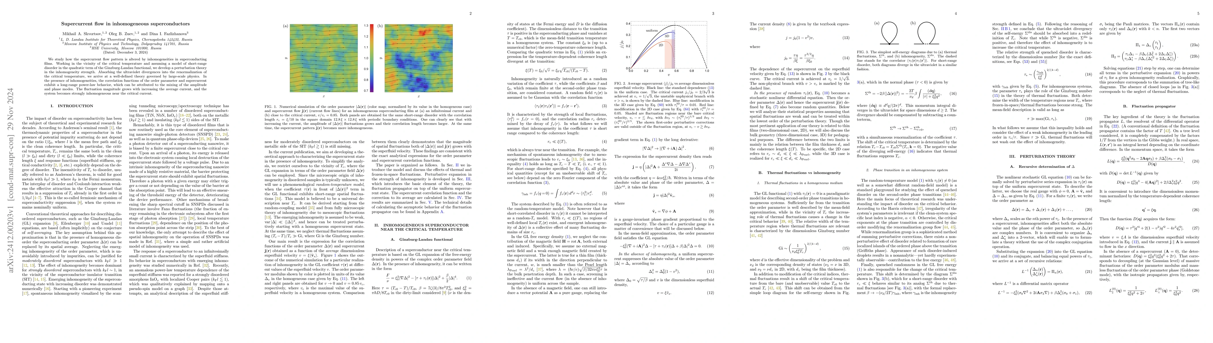 Thumbnail for Supercurrent flow in inhomogeneous superconductors