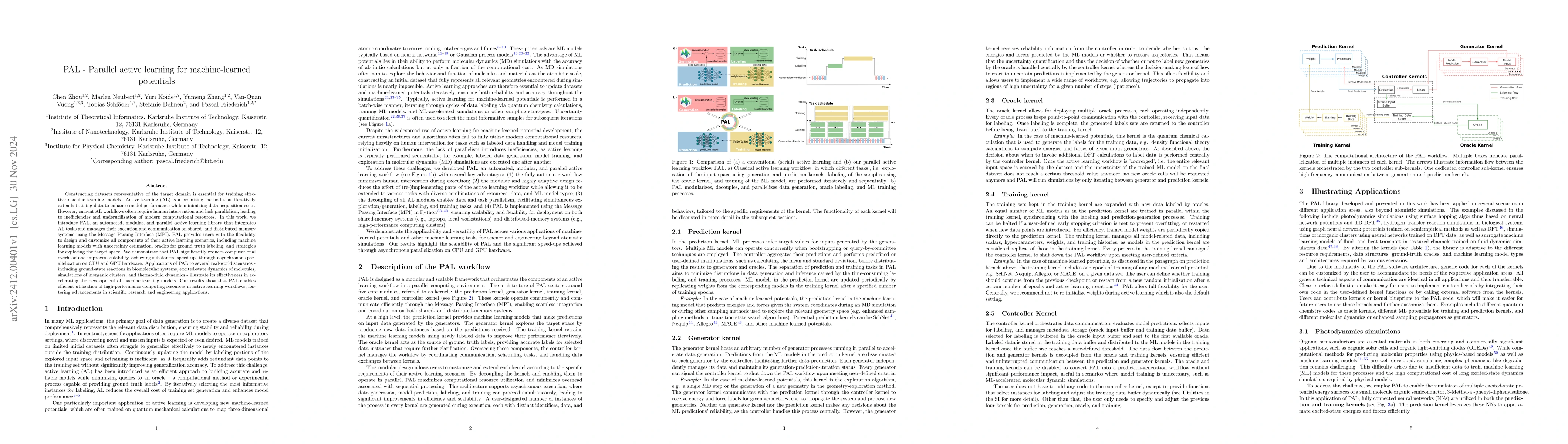 Thumbnail for PAL -- Parallel active learning for machine-learned potentials