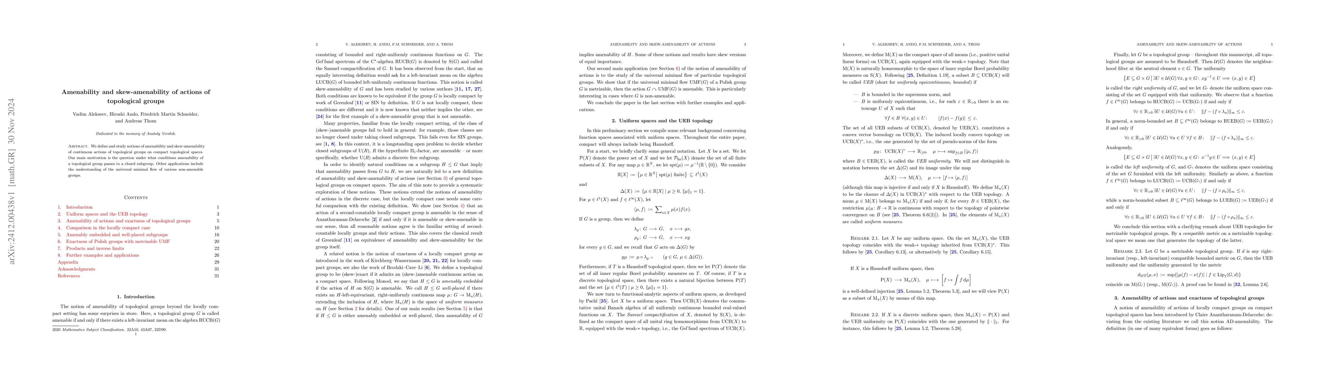 Thumbnail for Amenability and skew-amenability of actions of topological groups
