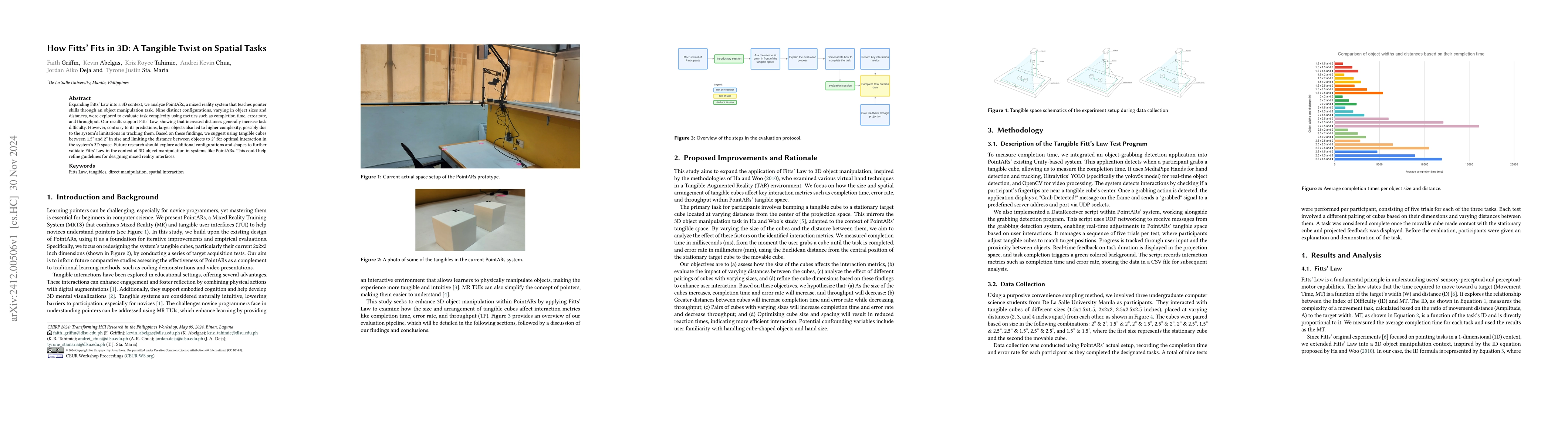 Thumbnail for How Fitts' Fits in 3D: A Tangible Twist on Spatial Tasks
