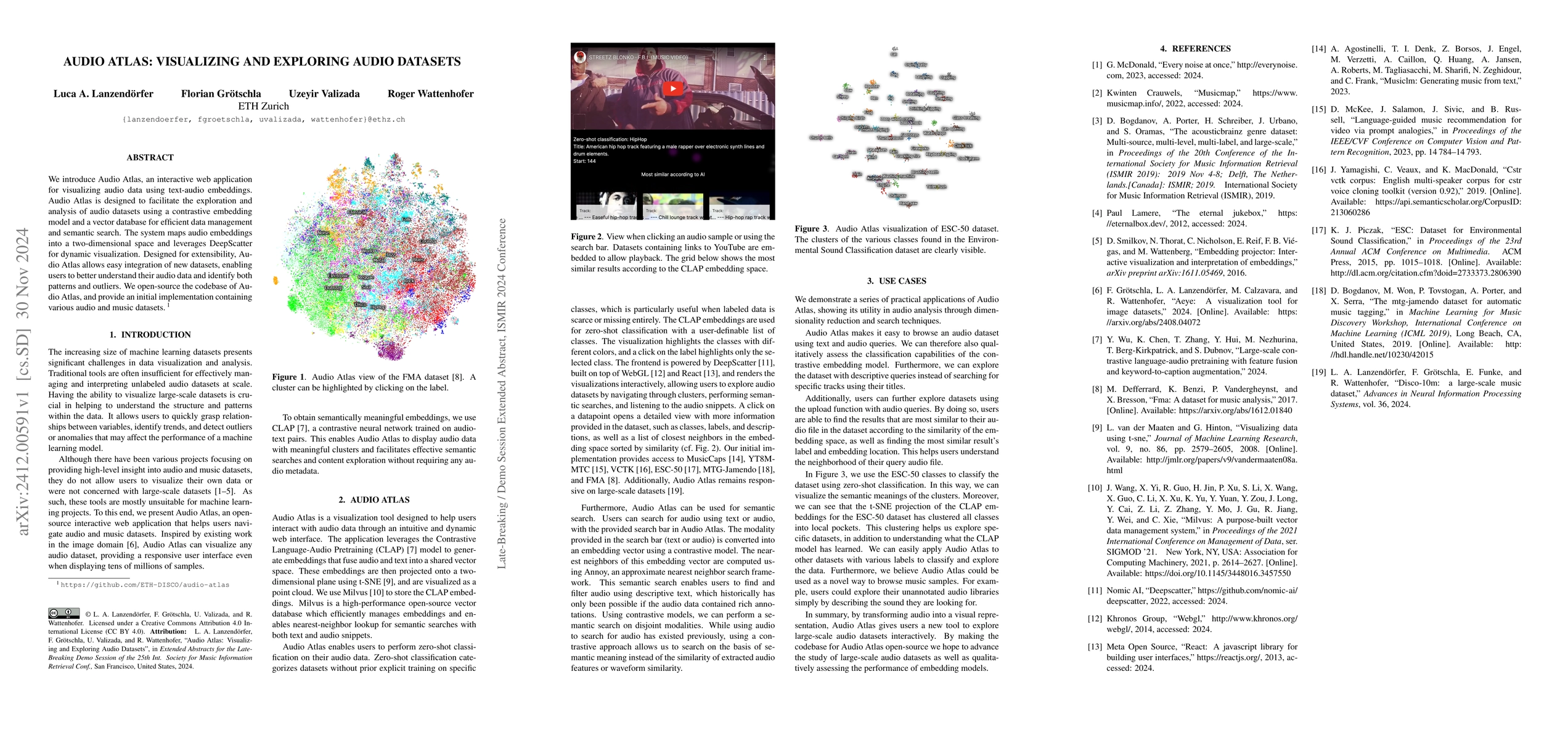 Thumbnail for Audio Atlas: Visualizing and Exploring Audio Datasets