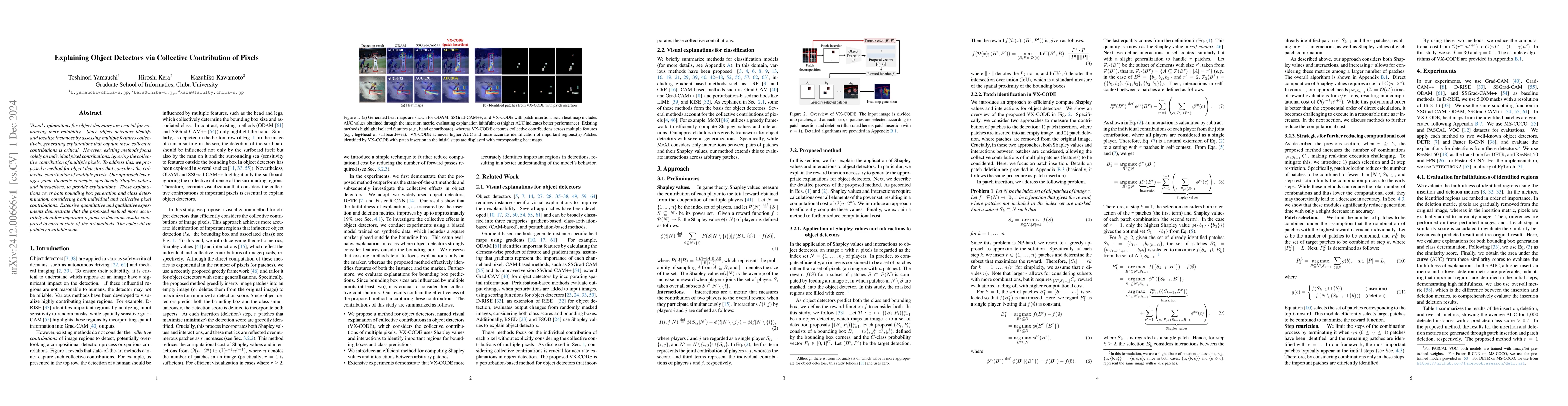 Thumbnail for Explaining Object Detectors via Collective Contribution of Pixels