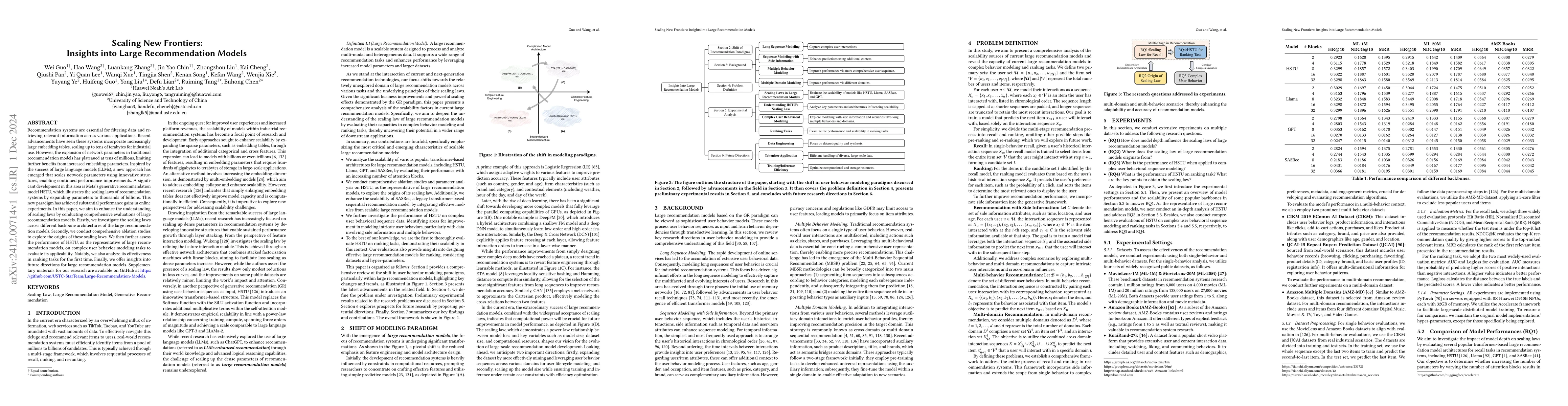 Thumbnail for Scaling New Frontiers: Insights into Large Recommendation Models