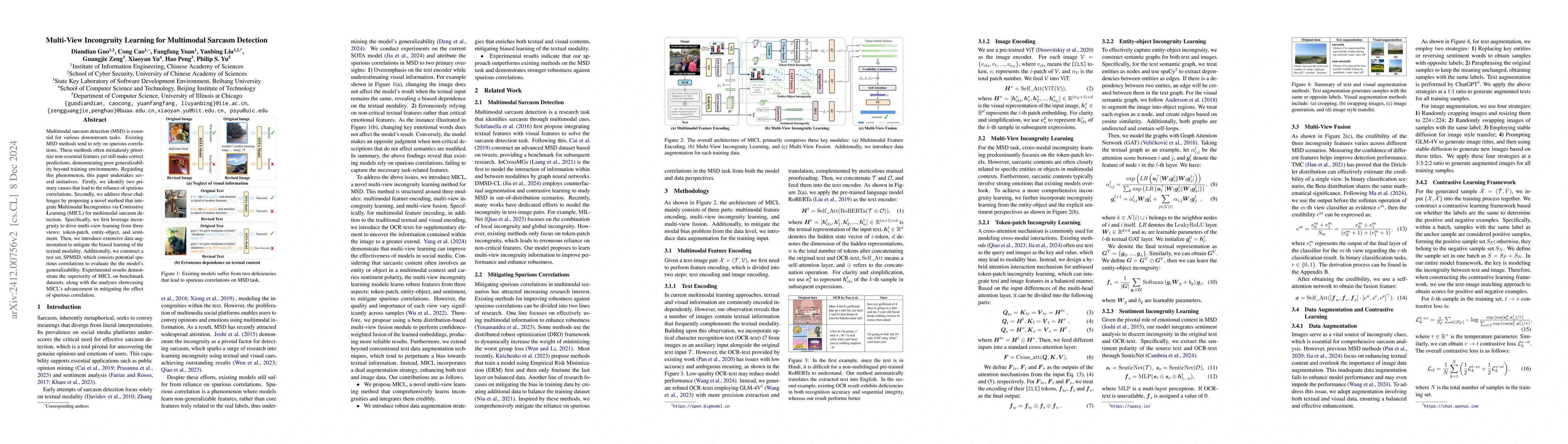 Thumbnail for Multi-View Incongruity Learning for Multimodal Sarcasm Detection