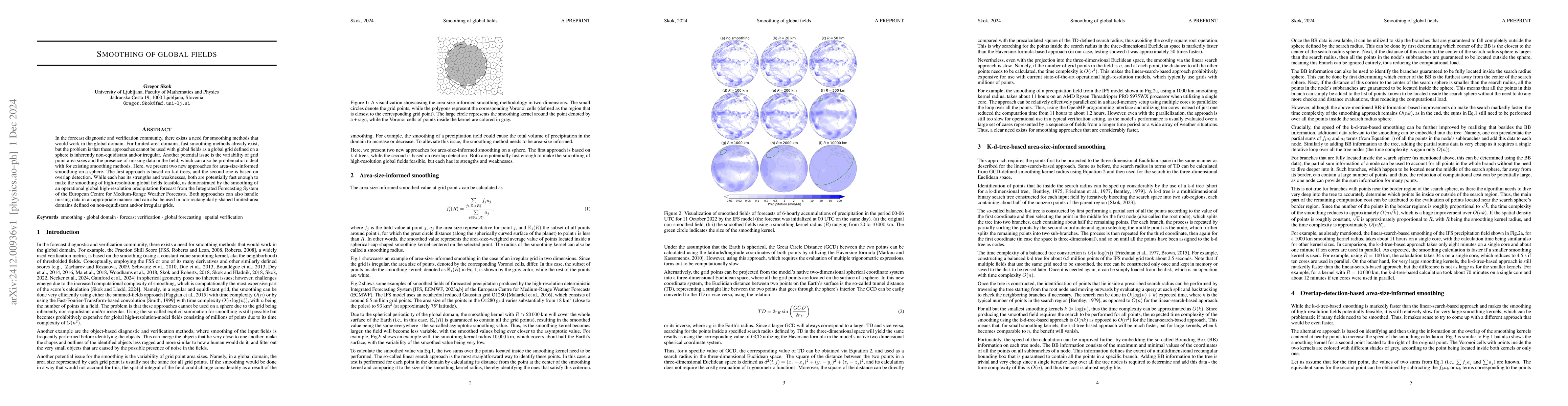 Thumbnail for Smoothing of global fields
