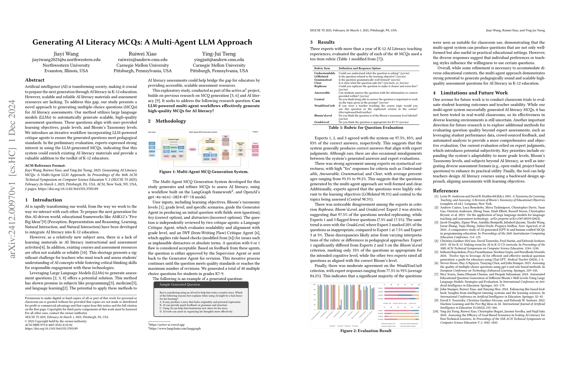 Thumbnail for Generating AI Literacy MCQs: A Multi-Agent LLM Approach