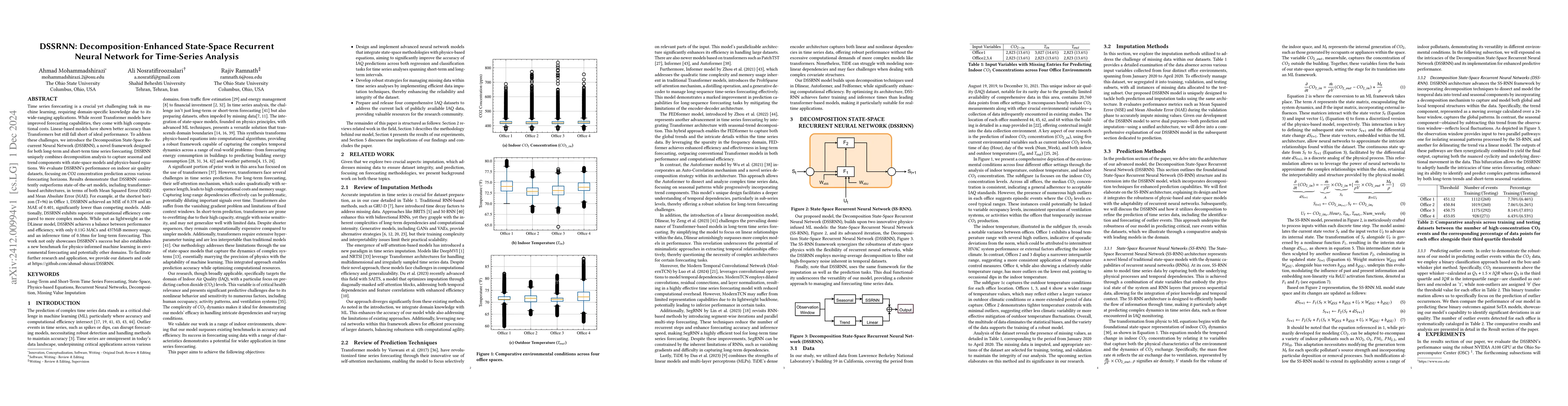 Thumbnail for DSSRNN: Decomposition-Enhanced State-Space Recurrent Neural Network for
  Time-Series Analysis