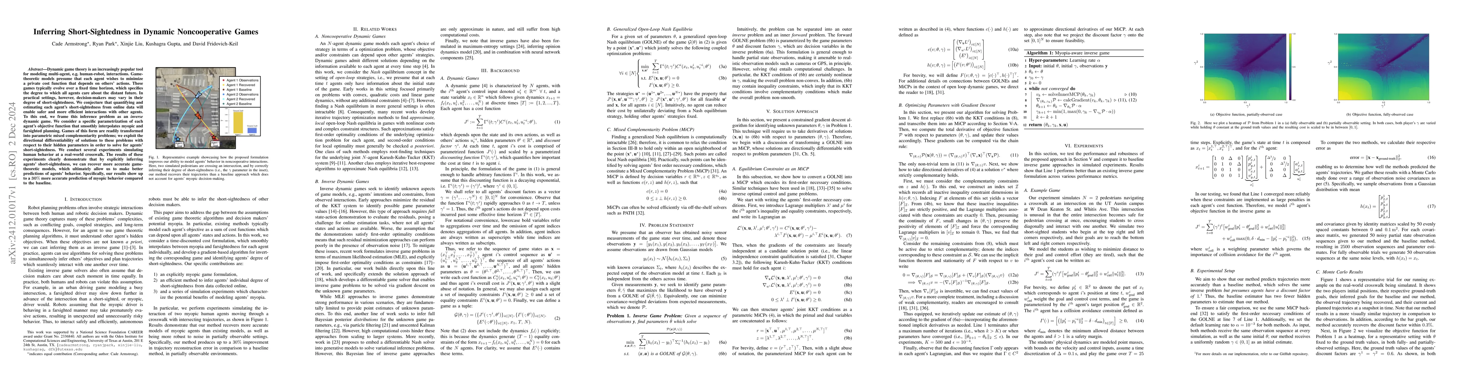 Thumbnail for Inferring Short-Sightedness in Dynamic Noncooperative Games