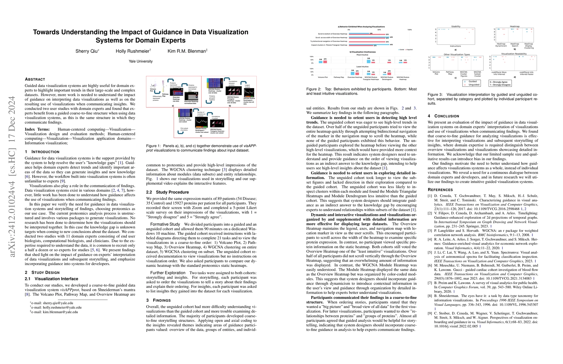 Thumbnail for Towards Understanding the Impact of Guidance in Data Visualization
  Systems for Domain Experts