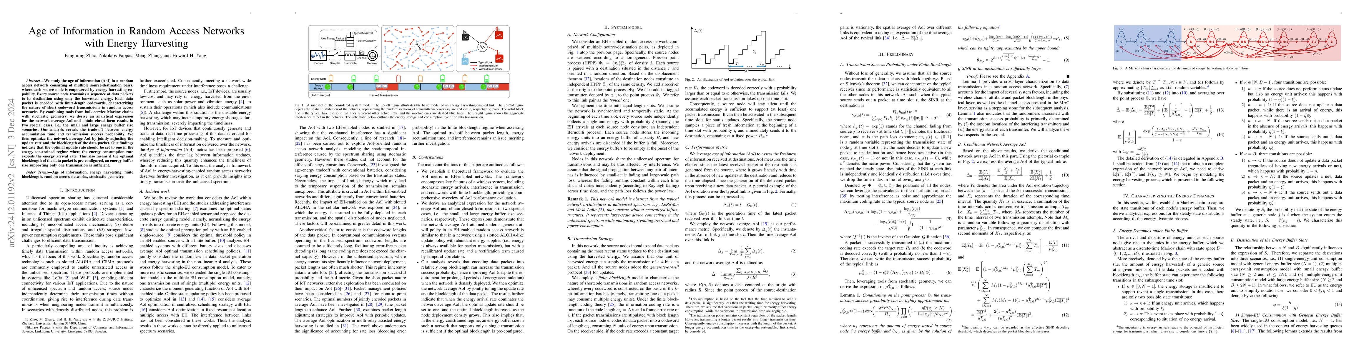 Thumbnail for Age of Information in Random Access Networks with Energy Harvesting