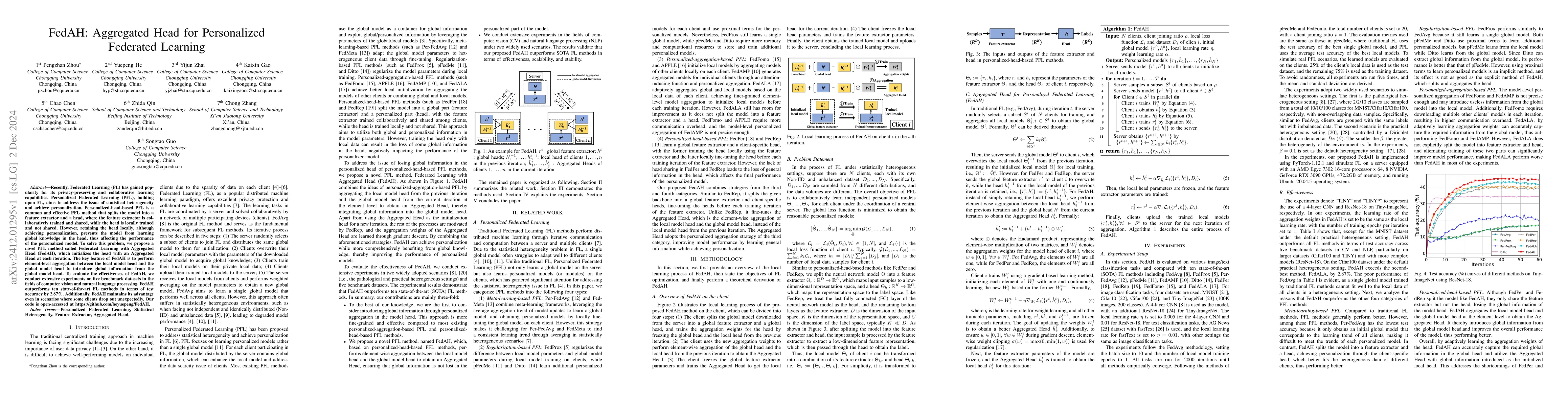 Thumbnail for FedAH: Aggregated Head for Personalized Federated Learning
