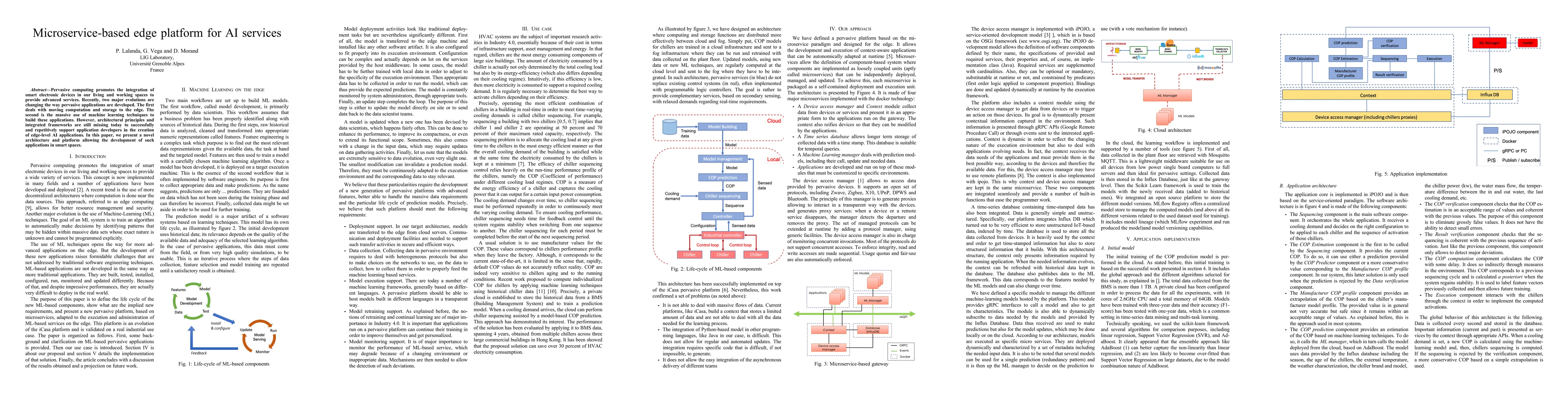Thumbnail for Microservice-based edge platform for AI services