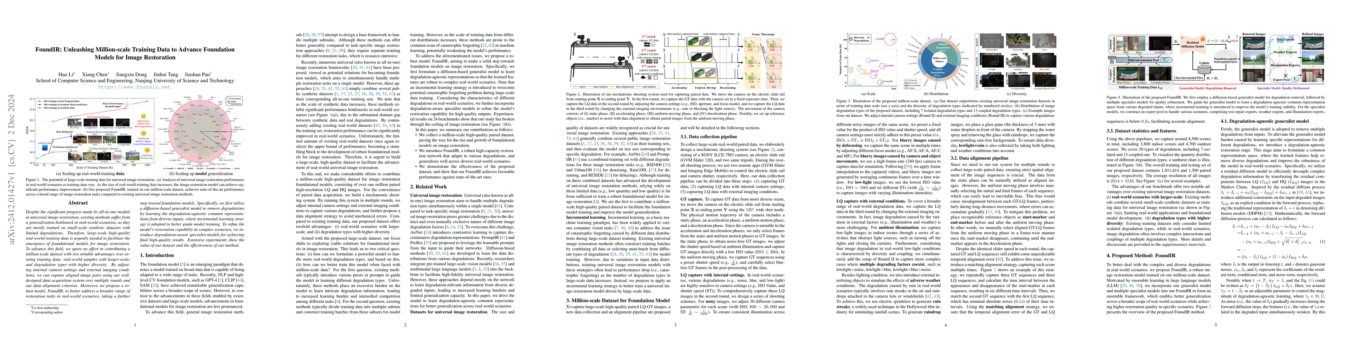 Thumbnail for FoundIR: Unleashing Million-scale Training Data to Advance Foundation
  Models for Image Restoration