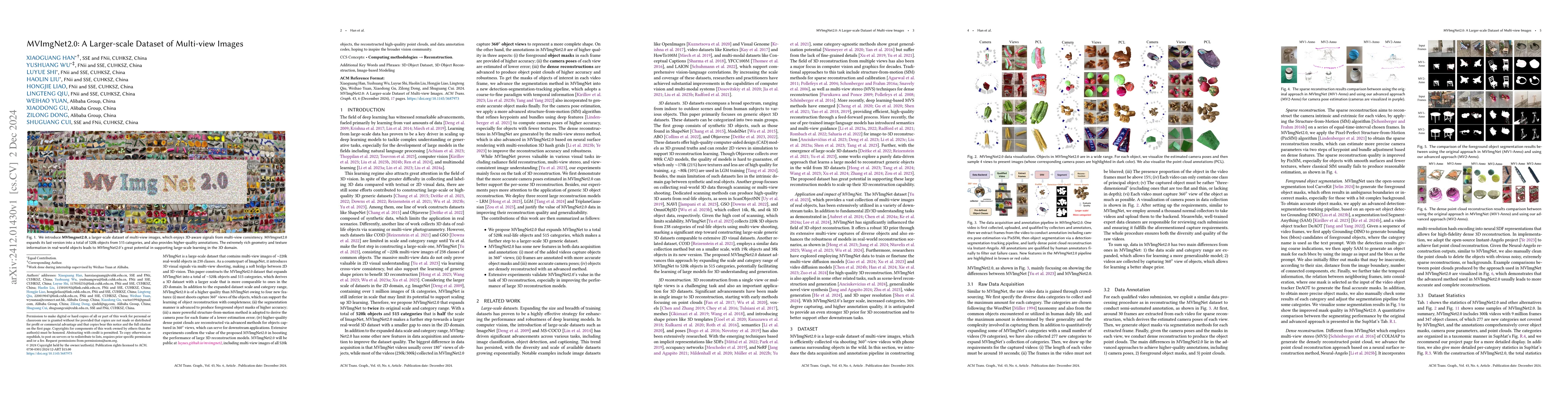 Thumbnail for MVImgNet2.0: A Larger-scale Dataset of Multi-view Images