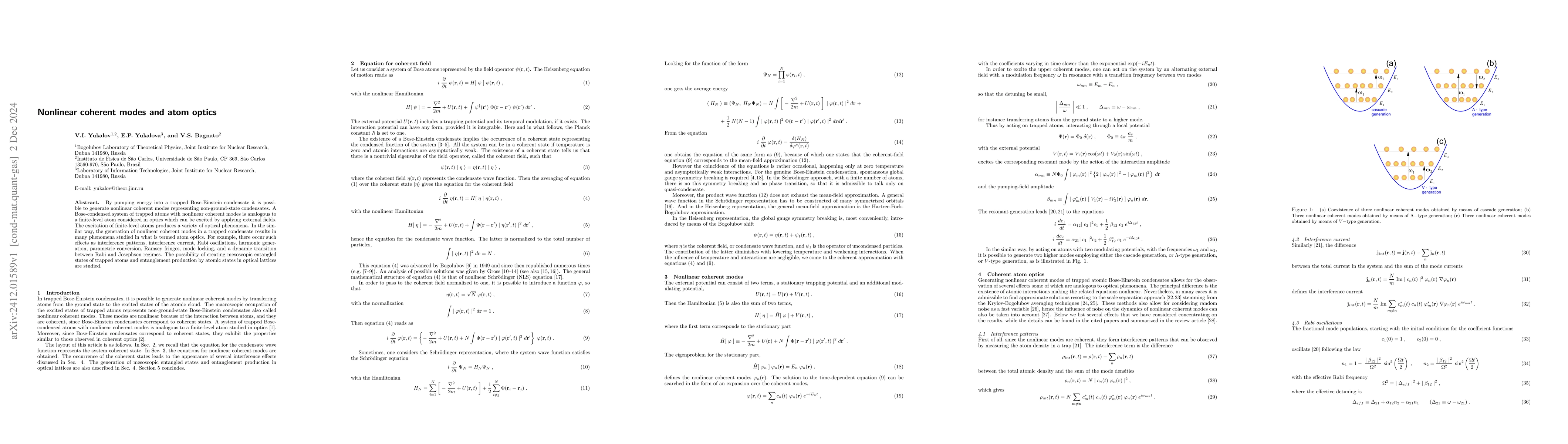 Thumbnail for Nonlinear coherent modes and atom optics