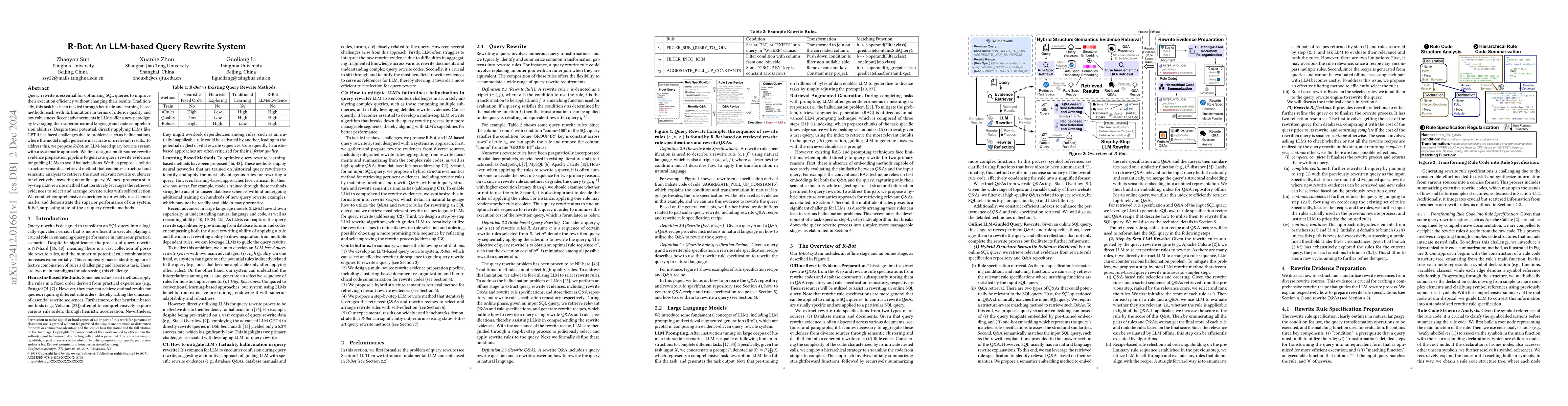 Thumbnail for R-Bot: An LLM-based Query Rewrite System