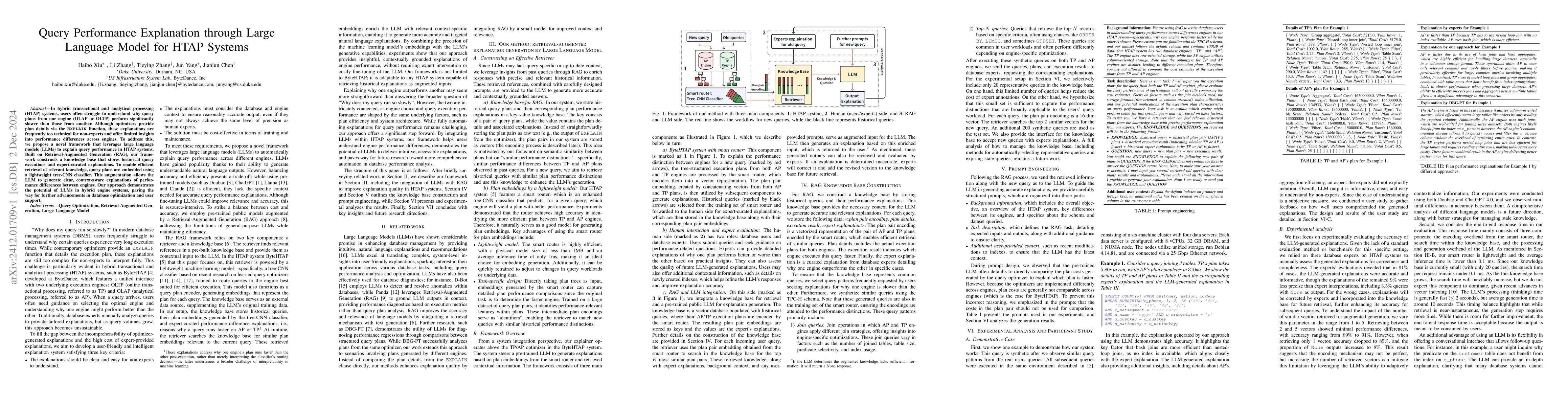 Thumbnail for Query Performance Explanation through Large Language Model for HTAP
  Systems