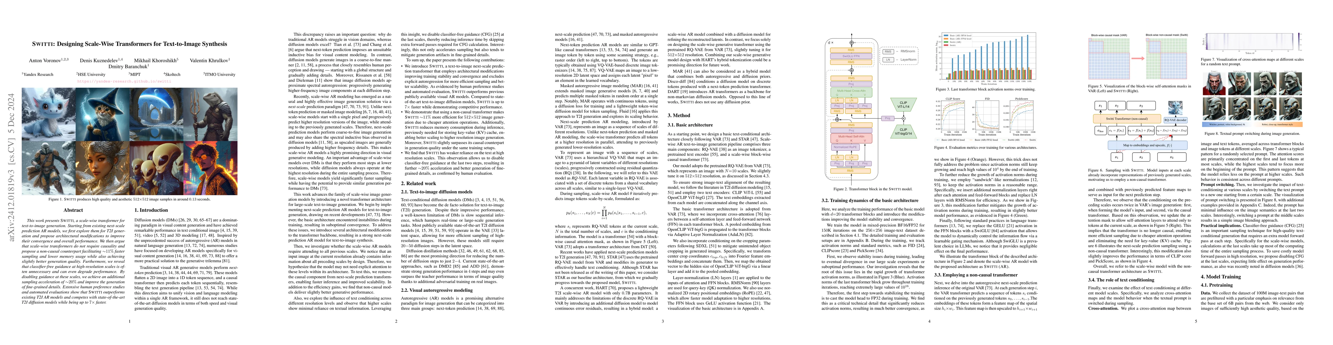 Thumbnail for Switti: Designing Scale-Wise Transformers for Text-to-Image Synthesis