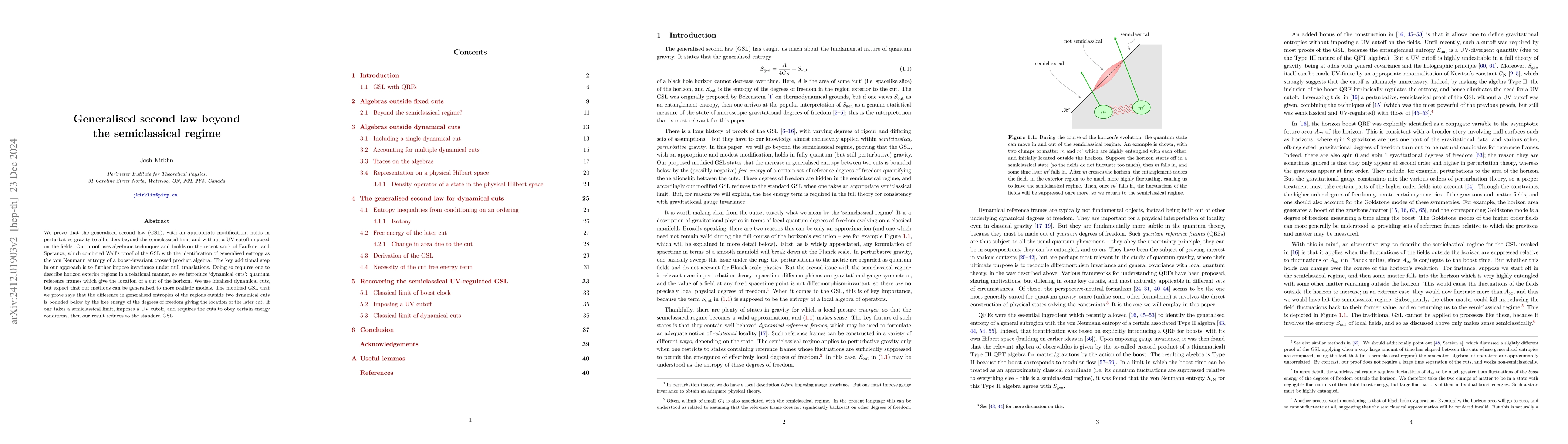 Thumbnail for Generalised second law beyond the semiclassical regime