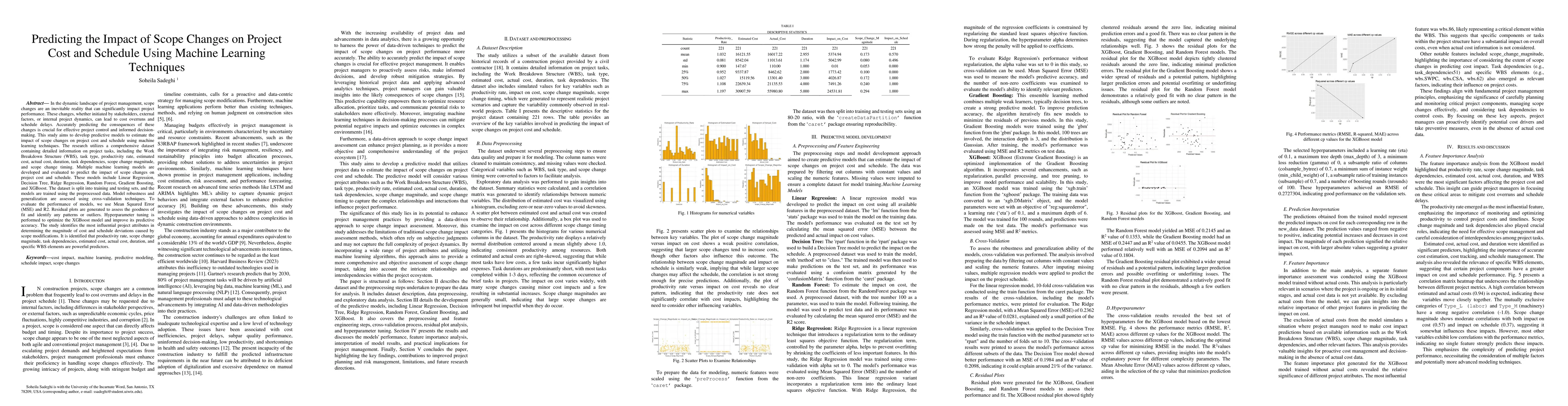 Thumbnail for Predicting the Impact of Scope Changes on Project Cost and Schedule
  Using Machine Learning Techniques