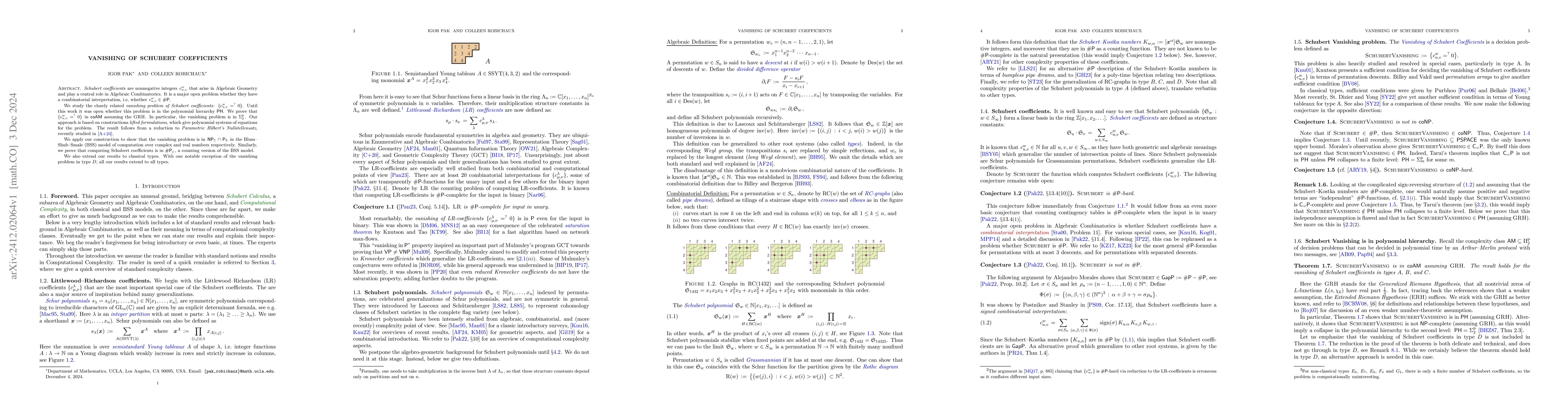 Thumbnail for Vanishing of Schubert Coefficients